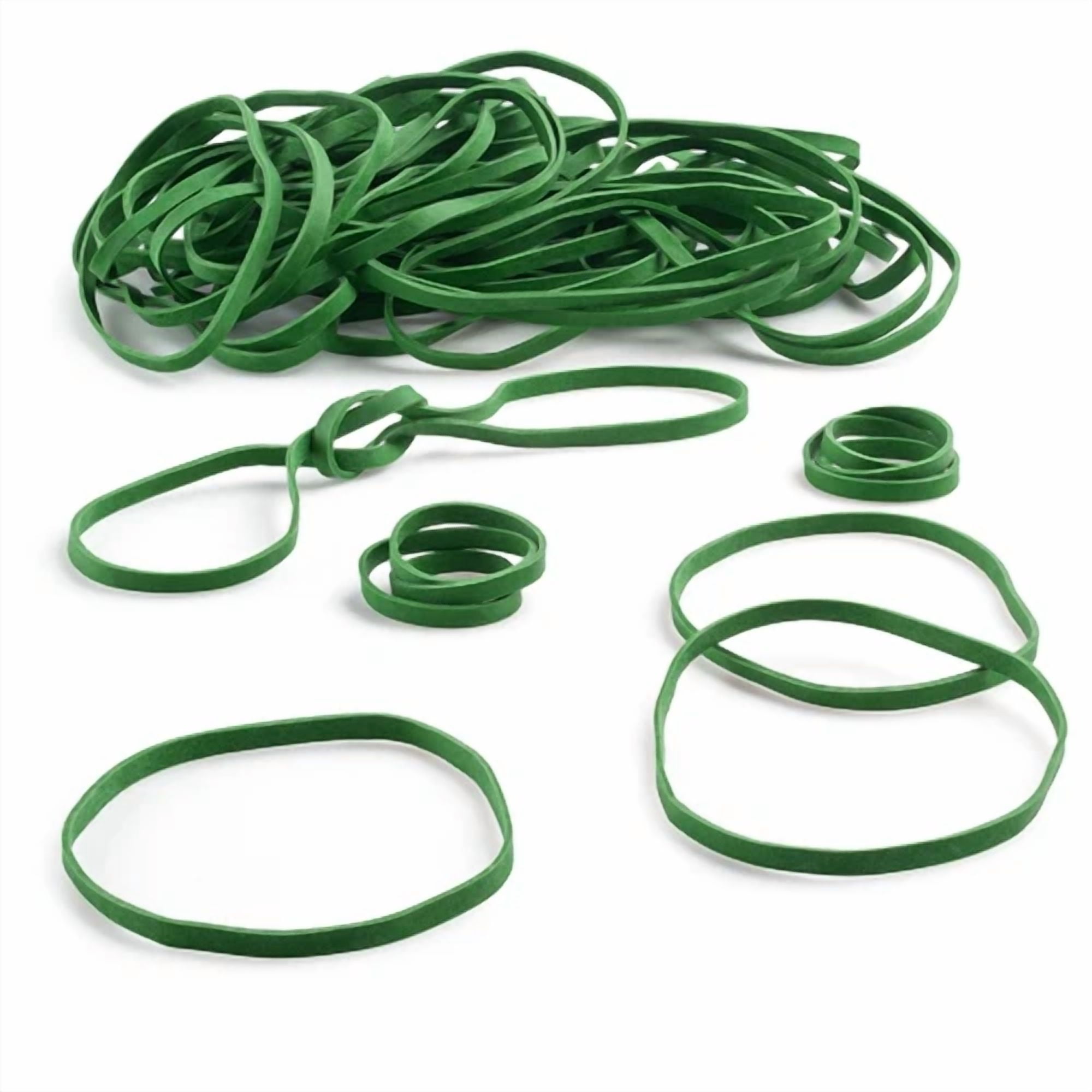 CRESTIN- Rubber Bands #33: #33 Size, Light Green, 100 Count.