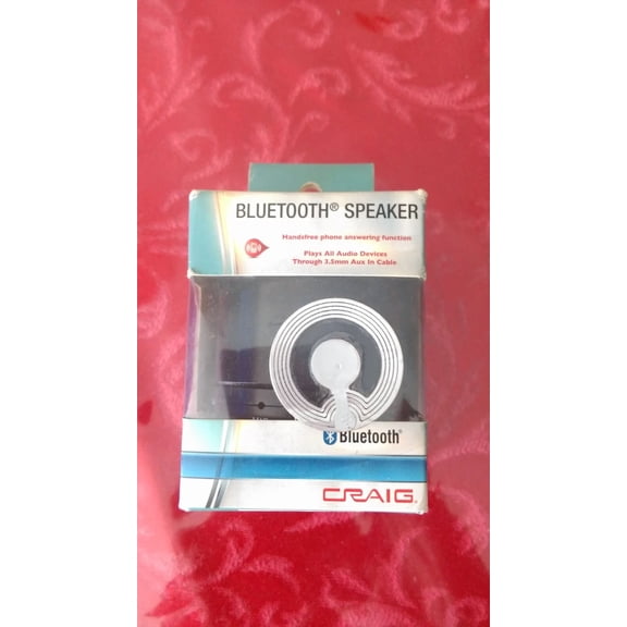 CRESTIN- SIANA- Bluetooth Portable Speaker Handsfree Phoneanswering Function 3.5Mm Craig
