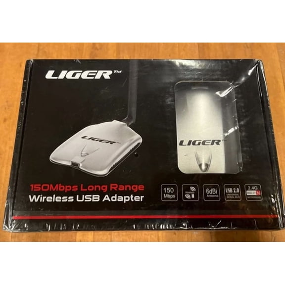 CRESTIN- SIANA- New! Liger Wireless Adapter High-Speed Usb Wifi Adapter