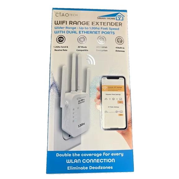 CRESTIN- SIANA- Wifi Range Extender Internet Booster Wireless Signal Repeater *Free Shipping*