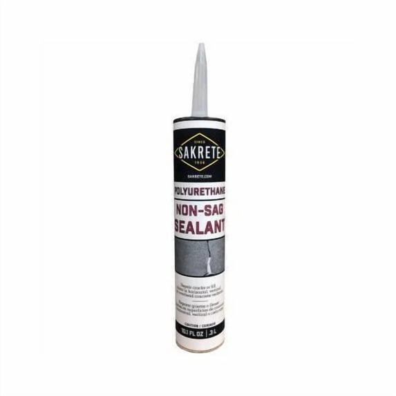 CRESTIN- Sakrete Polyurethane Non-Sag Sealant Repair Caulk, 10.3-Oz. Tube