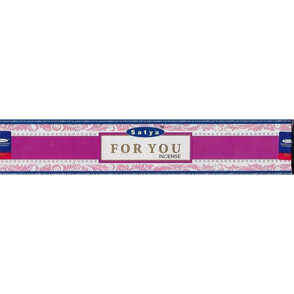 CRESTIN- Satya Nag Champa For You Incense Sticks Agarbatti Pack 15 Gms X 3 Boxes