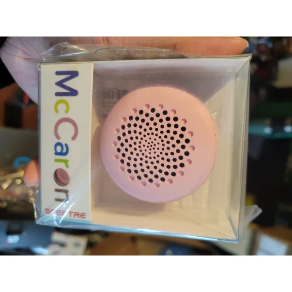 CRESTIN- Sceptre Mccaron-Pyl Bluetooth Speaker (Mccaron Pink)