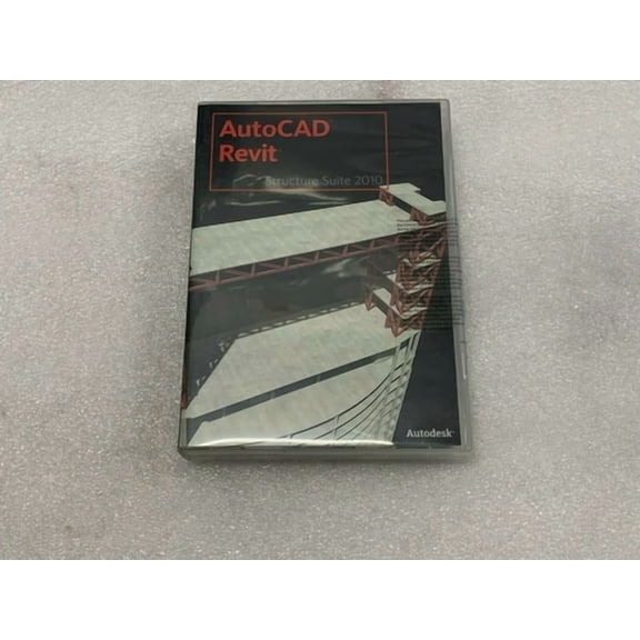 CRESTIN- Sealed Autodesk Autocad Revit Structure Suite 2010 Spanish (Dvds Only) No Codes