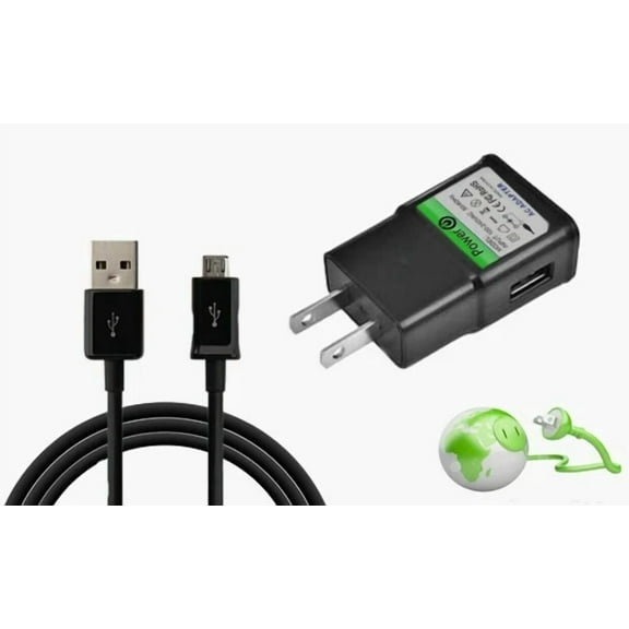 CRESTIN- Set 10Ft Long Power Cord For Tivo Stream & Mi Stick 4K Android Box 10 Feet Cord