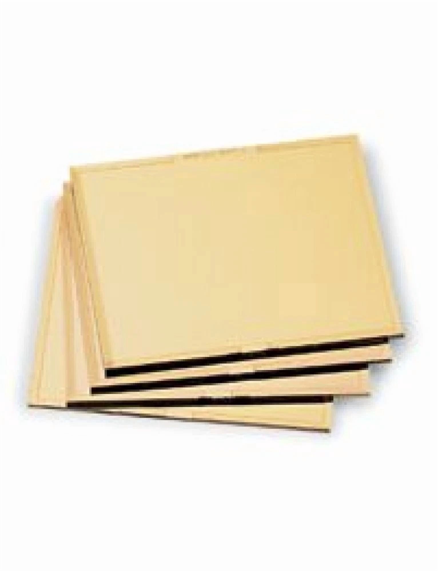 CRESTIN- Shade 9 Gold Welding Filter Plate - 4.5 X 5.25 - Polycarbonate Lens For Helmet