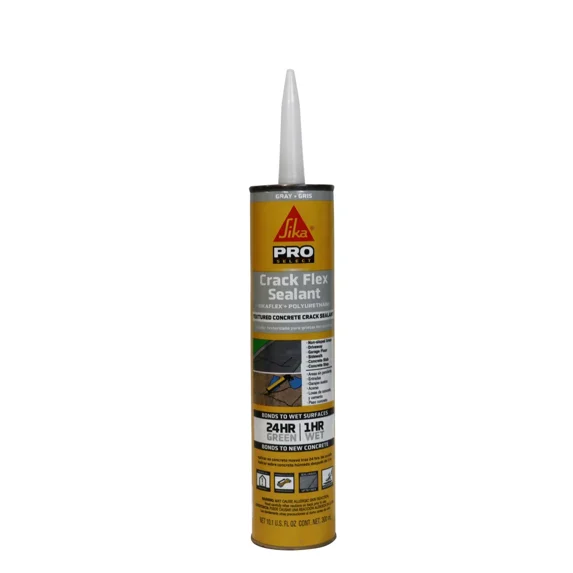 CRESTIN- Sikaflex Crack Flex Sealant, Gray, High Performance, Textured Polyurethane Se...