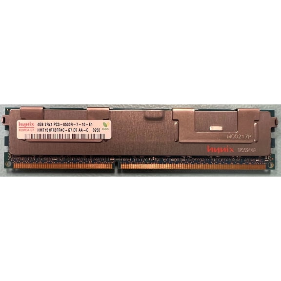 CRESTIN- Sk Hynix Hmt151R7Bfr4C-G7 4Gb Ddr3-1066Mhz Pc3-8500 Server Memory Module