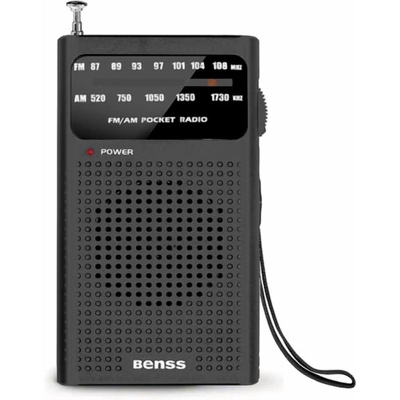 CRESTIN- Small Radios Portable Am Fm, Transistor Radios 2Aa Battery Operated With Best
