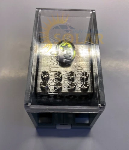 CRESTIN- Solar Or Battery Combiner Terminal Block 4 X 6 Awg To 1 X Lug New