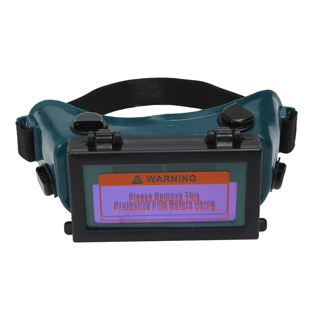 CRESTIN- Solar Powered Auto Darkening Welding Glasses Welder Mask Helmet Eyes Goggles