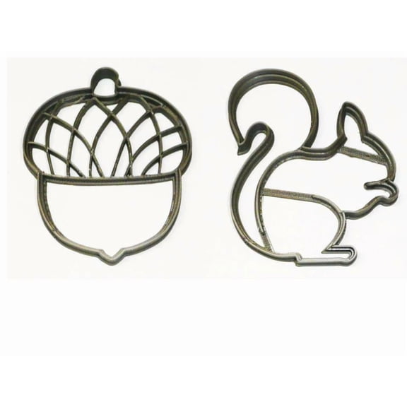 CRESTIN- Squirrel And Nut Autumn Fall Season Scrat Ice Age Cookie Cutter Usa Pr1490