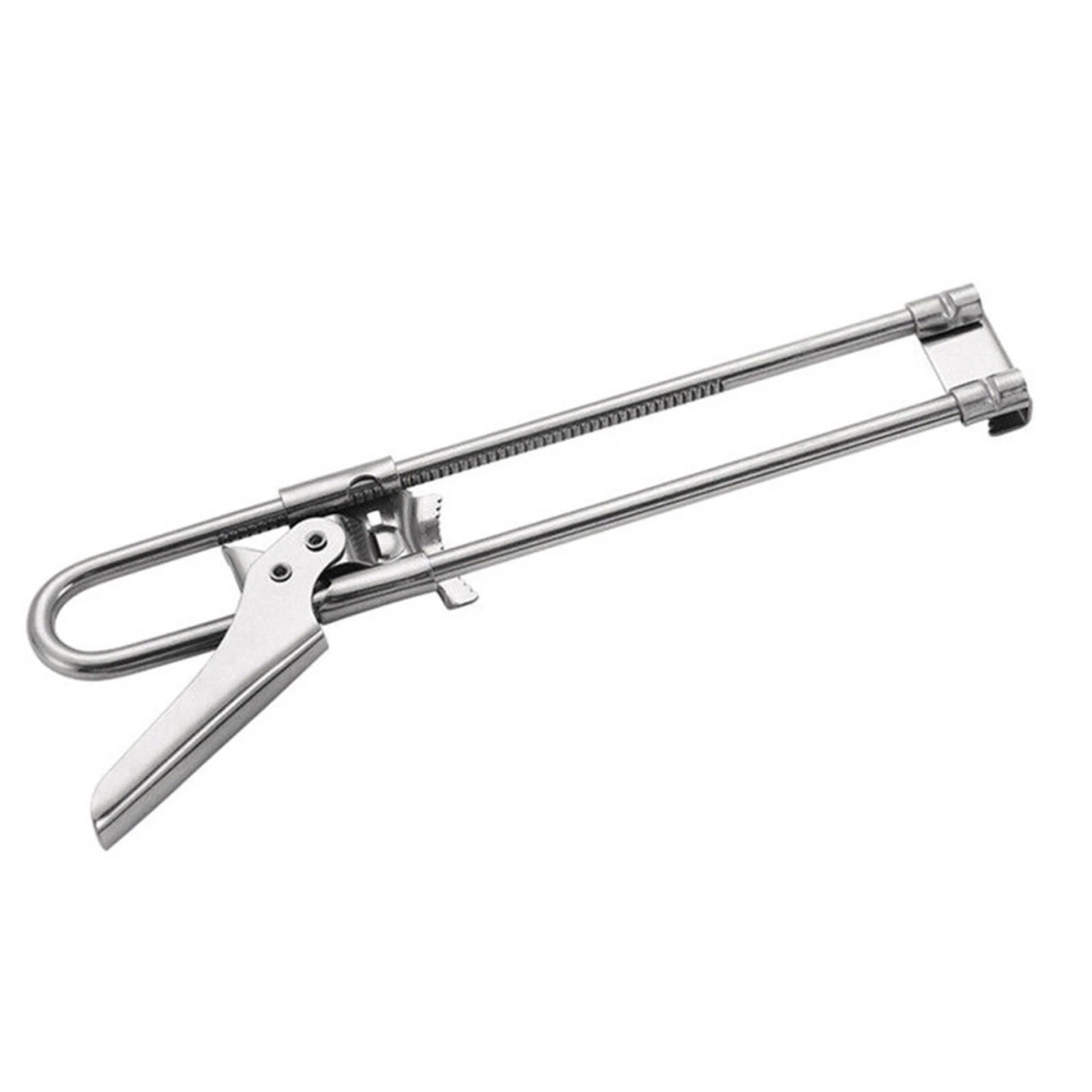 CRESTIN- Stainless Steel Adjustable Can Opener Handle Tool Jar Bottle Lid Remover Tool N