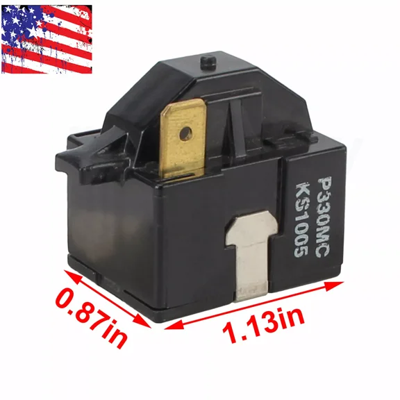 CRESTIN- Start Relay Refrigerator Dehumidier Compressor Ptc For Magic Chef Lg P6R8Mc