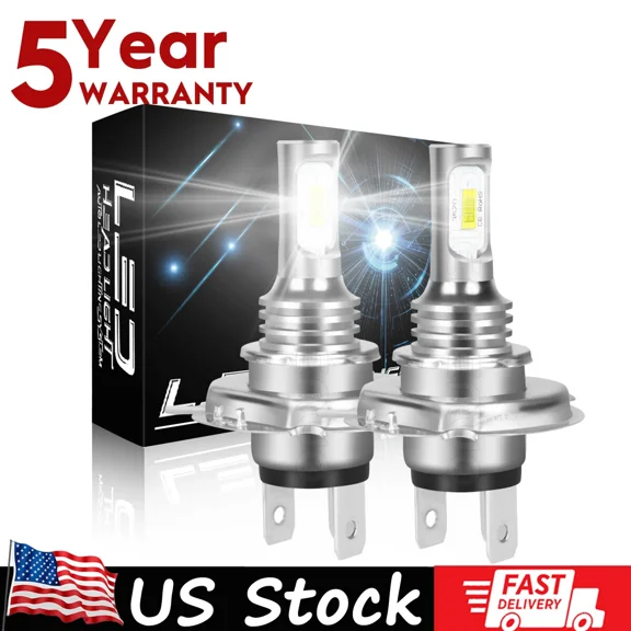 CRESTIN- Super Bright Csp Led Headlight Bulbs For Honda Vt750C Shadow Aero 2004-2022 Us