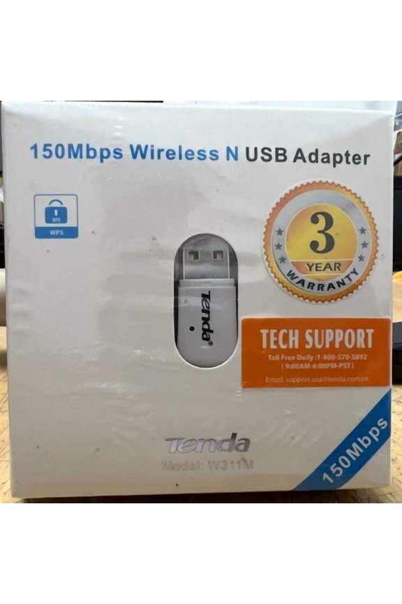 - Tenda W311M 150 Mbps Wireless N Usb Adapter