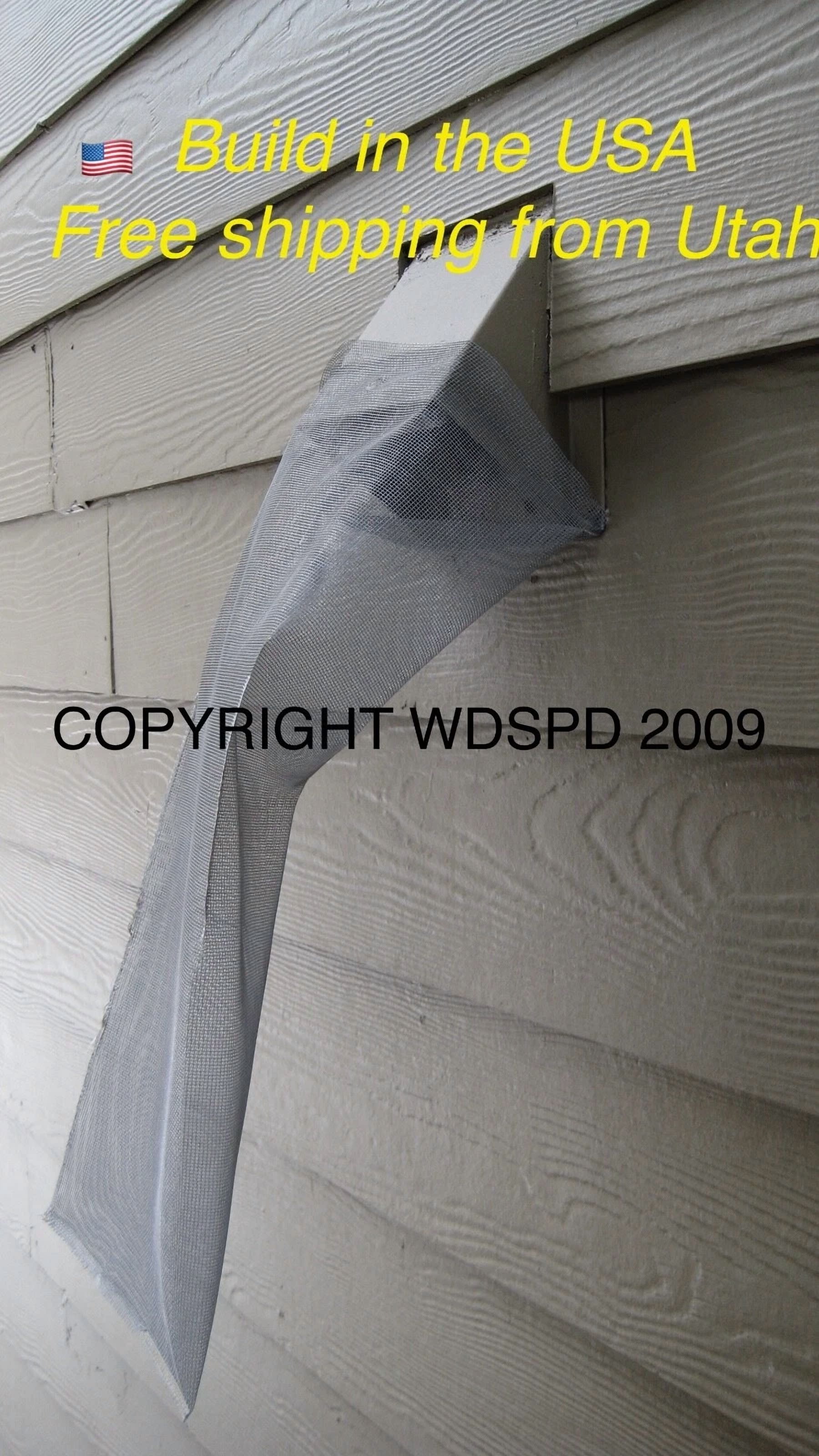 CRESTIN- The Lint Catcher Bag For Outdoor Dryer Vent. Build In The Usa.