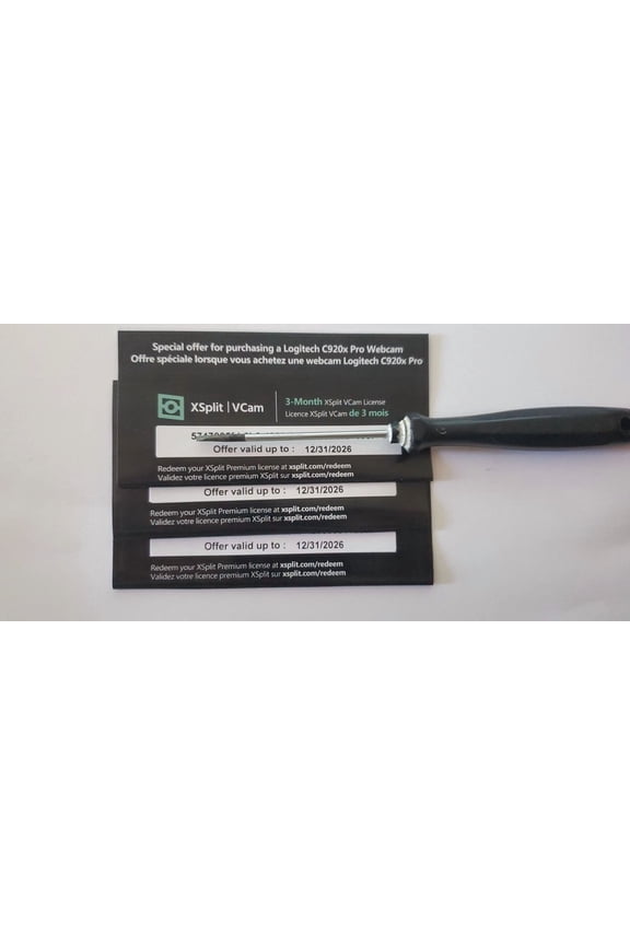 - Three (3) Xsplit Premium 3 Month License Key (Streaming Software) 9 Month Total