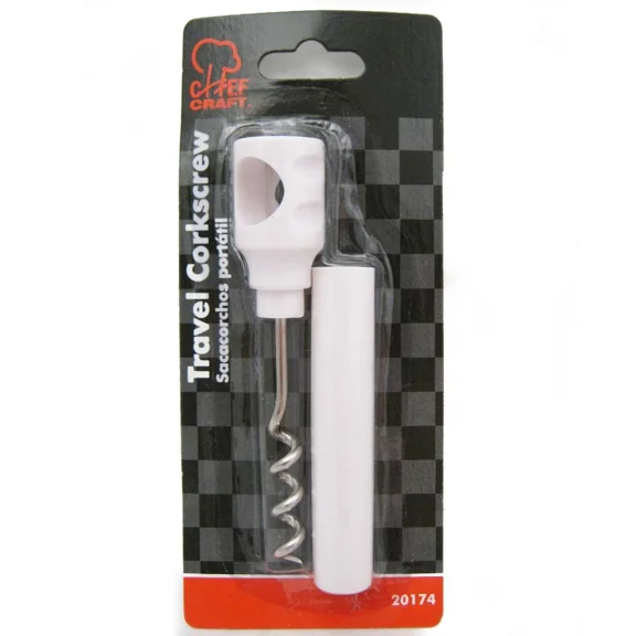 CRESTIN- Travel Corkscrew Compact Wine Bottles Opener Bar Pub Waiters Pocket Gift New !!!