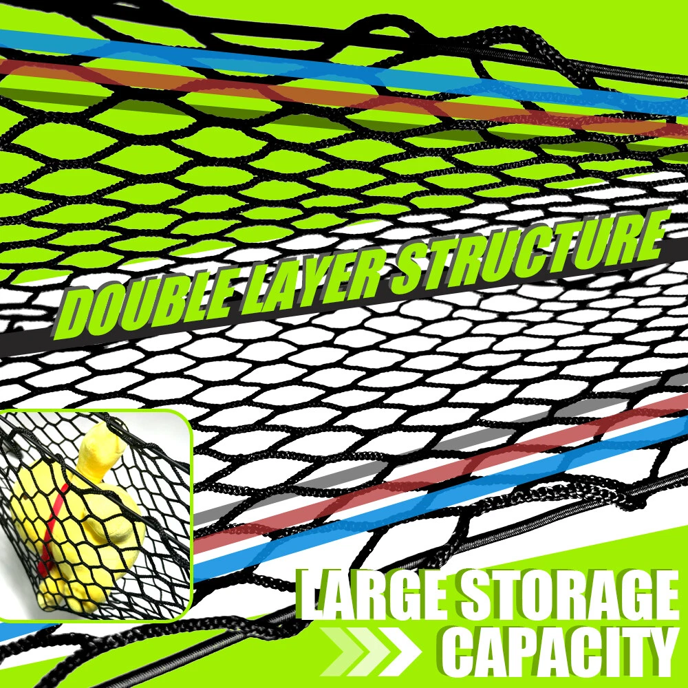 CRESTIN- Trunk Car Accessories Envelope Style Suv Cargo Net Storage Organizer Universal