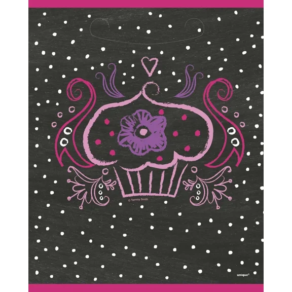 CRESTIN- Unique Birthday Sweets Party Loot Bags | 9" X 7" | 8 Pcs, 9" X 7.25", Multicolor