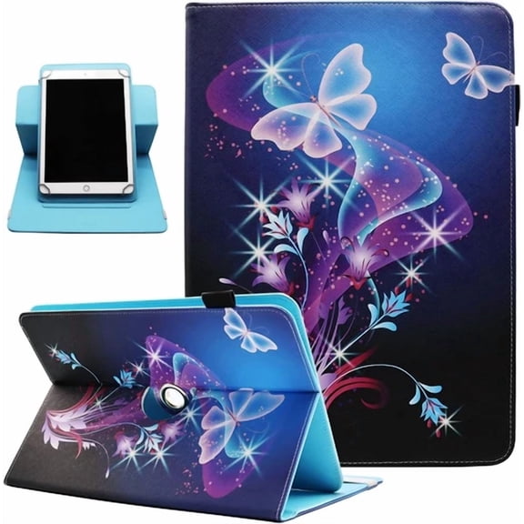 CRESTIN- Universal 10 10.1 Inch Android Tablet Case, 360 Degree Rotating Multi-Angle Vie