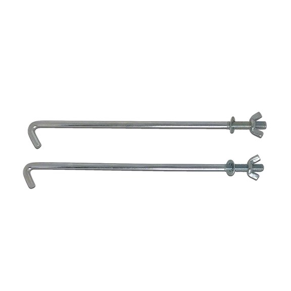 CRESTIN- Universal Battery Retainer J-Bolt (Pair) Fits Minneapolis Moline Tractors