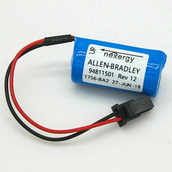 CRESTIN- Us Shipping 1756-Ba2 Br2/3A-Ab 3.0V 1800Mah Plc Li-Ion Battery For Allen Bradley