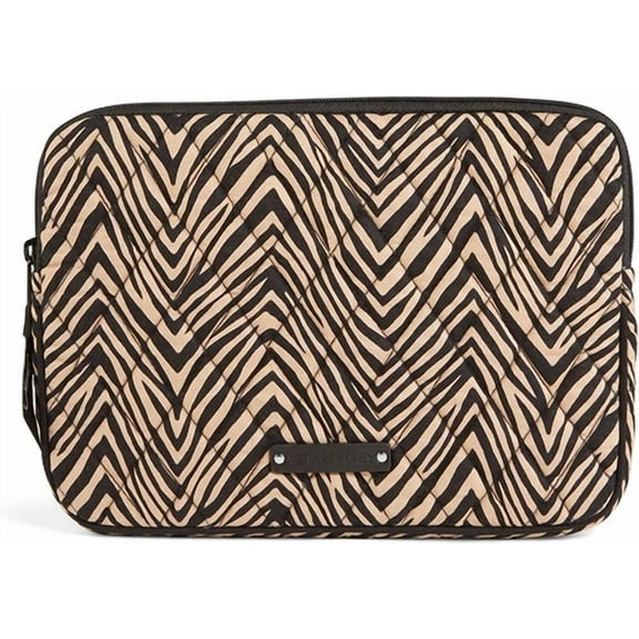 CRESTIN- Vera Bradley E-Reader Sleeve Zebra Nwt Tablet Black Tan