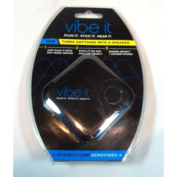 CRESTIN- Vibe It Portable Sound System That Turns Ordinary Objects Into A Speaker -Sealed