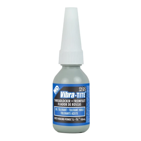 CRESTIN- Vibra Tite 122 Blue Threadlocker 10Ml Medium Viscosity For Metal Fasteners