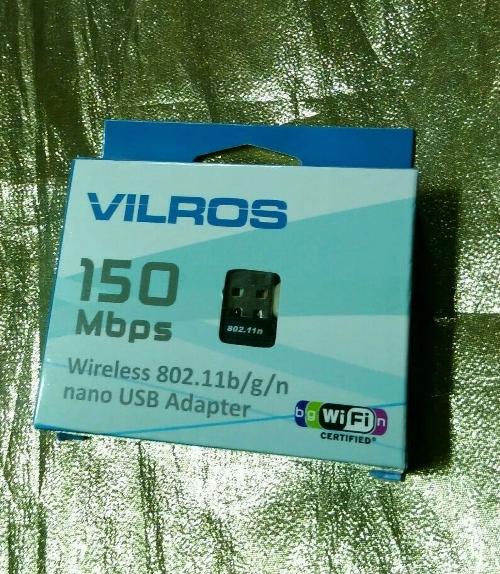 CRESTIN- Vilros 150Mbps Wireless 802.11B/G/N Nano Usb Adapter