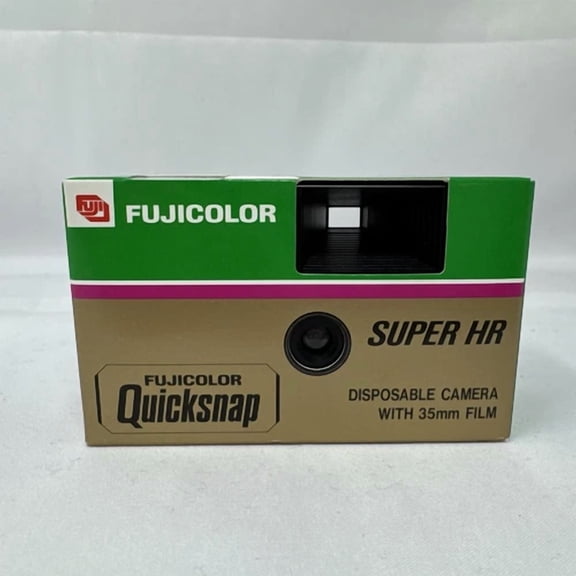 CRESTIN- Vintage Fujicolor Quicksnap Super Hr Disposable 35Mm Camera 24 Exposures New #2