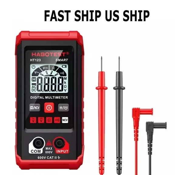 CRESTIN- Voltage Electricity Tester Volt Detector Test Ac Non-Contact Sensor Multimeter