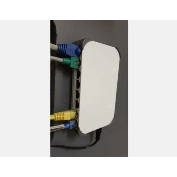 CRESTIN- Wall / Under Desk Mount For D-Link Dlink Go-Sw-8G Network Switch