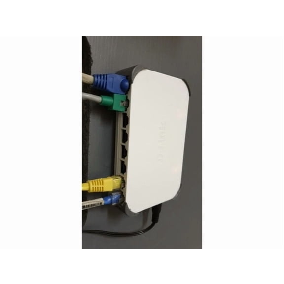 CRESTIN- Wall / Under Desk Mount For D-Link Dlink Go-Sw-8G Network Switch