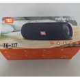 thumbnail image 1 of CRESTIN- Waterproof Bluetooth Speaker Outdoor Stereo Bass Boosted Black T&G Tg-117, 1 of 4