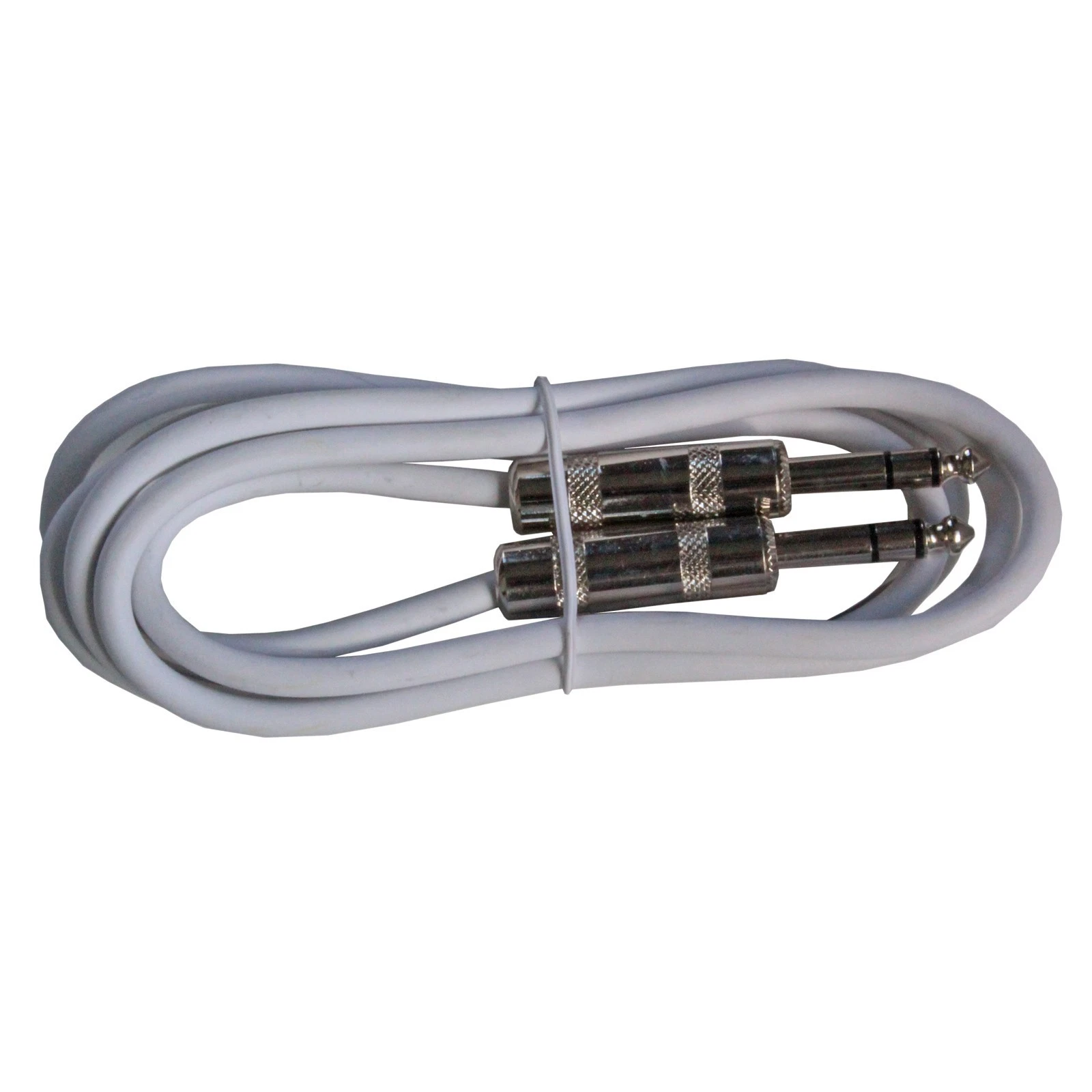 CRESTIN- White 6Ft Foot 1/4 Trs Stereo Pro Audio Balanced Patch Cable Instrument Cord New