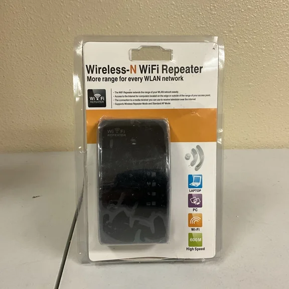 CRESTIN- Wireless N Wifi Repeater More Range For Every Wlan Network