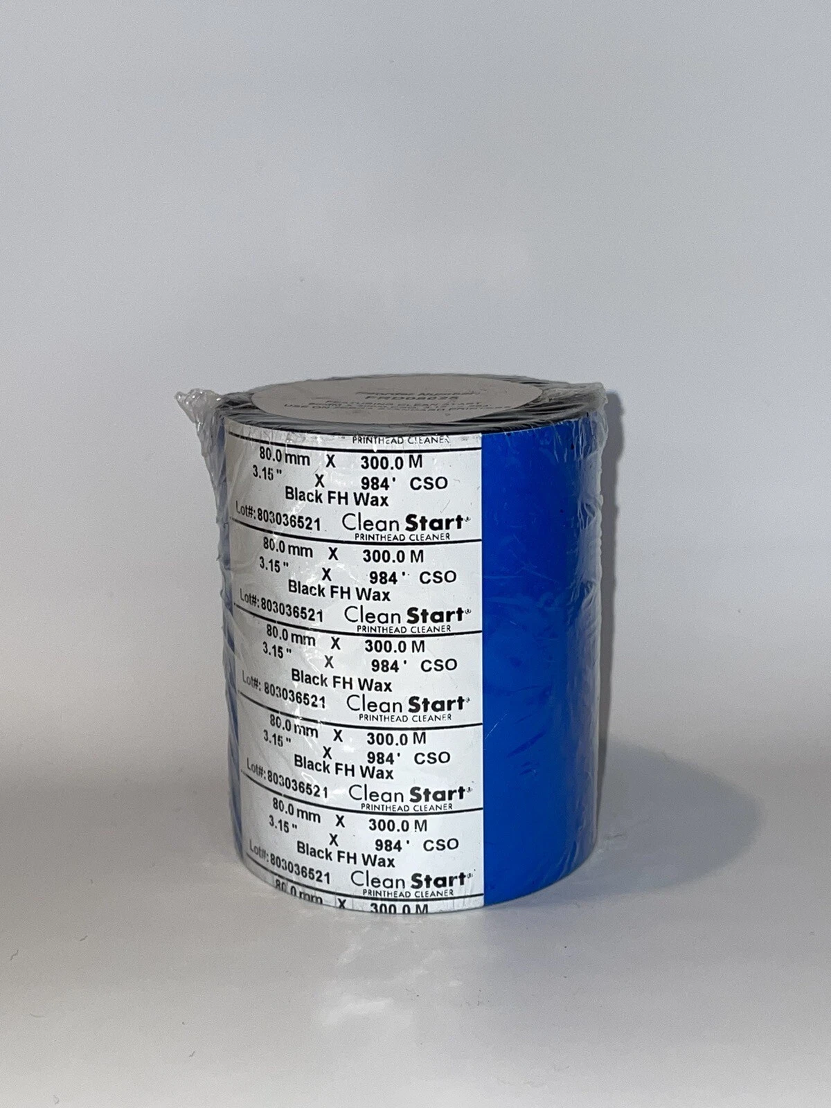 CRESTIN- Zebra Printer - Thermal Transfer Ribbon - 80 Mm X 300 M (3.15" X 984') - New