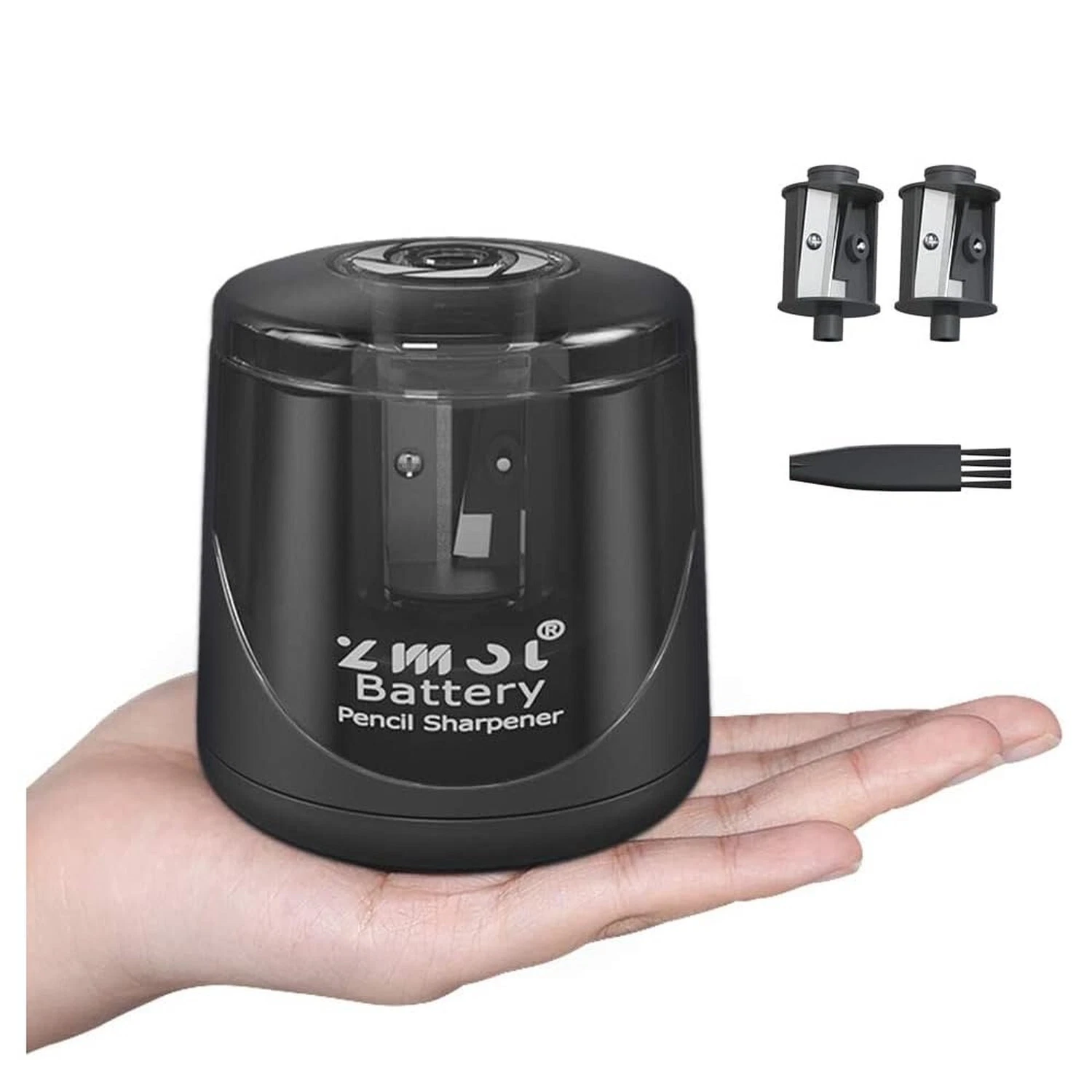 CRESTIN- Zmol Battery Operated Electric Pencil Sharpener, Quick Sharpener Pencil Sharp...