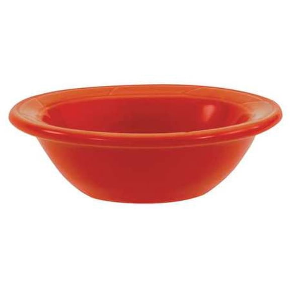 CRESTWARE BP31 Fruit Bowl, 4 oz., Ceramic Blue/Orange/Rose/Sage/Teal/Yellow PK36