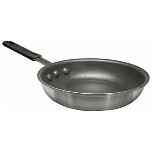 CRESTWARE FRY08SH Frying Pan w/Coating, 8-1/2 In., Aluminum
