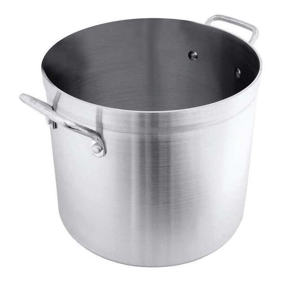 CRESTWARE HPOT20 Heavy Duty Stock Pot, 20 qt, Aluminum
