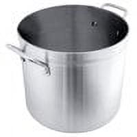 CRESTWARE HPOT30 Heavy Duty Stock Pot, 30 qt, Aluminum