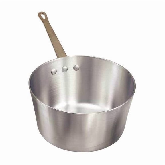 CRESTWARE PAN3 Sauce Pan, 3 qt, Aluminum