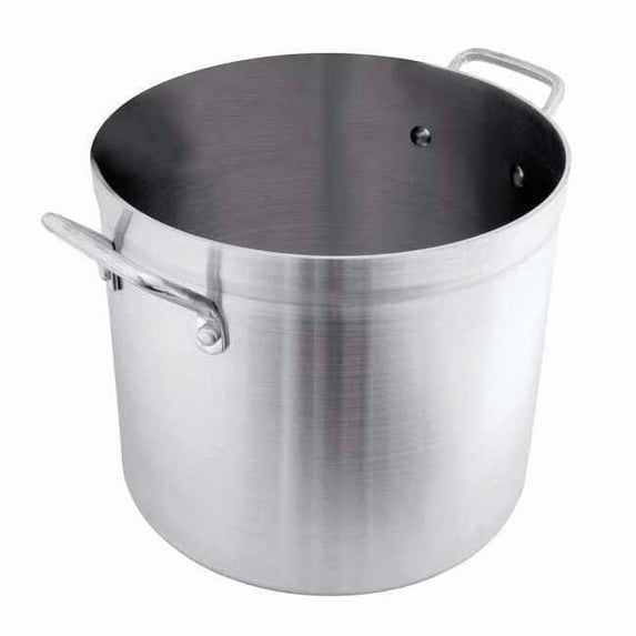 CRESTWARE POT100 Stock Pot, 100 qt, Aluminum
