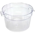 thumbnail image 1 of CRESTWARE RCC8 Round Storage Container, Clear, 8qt., 1 of 1