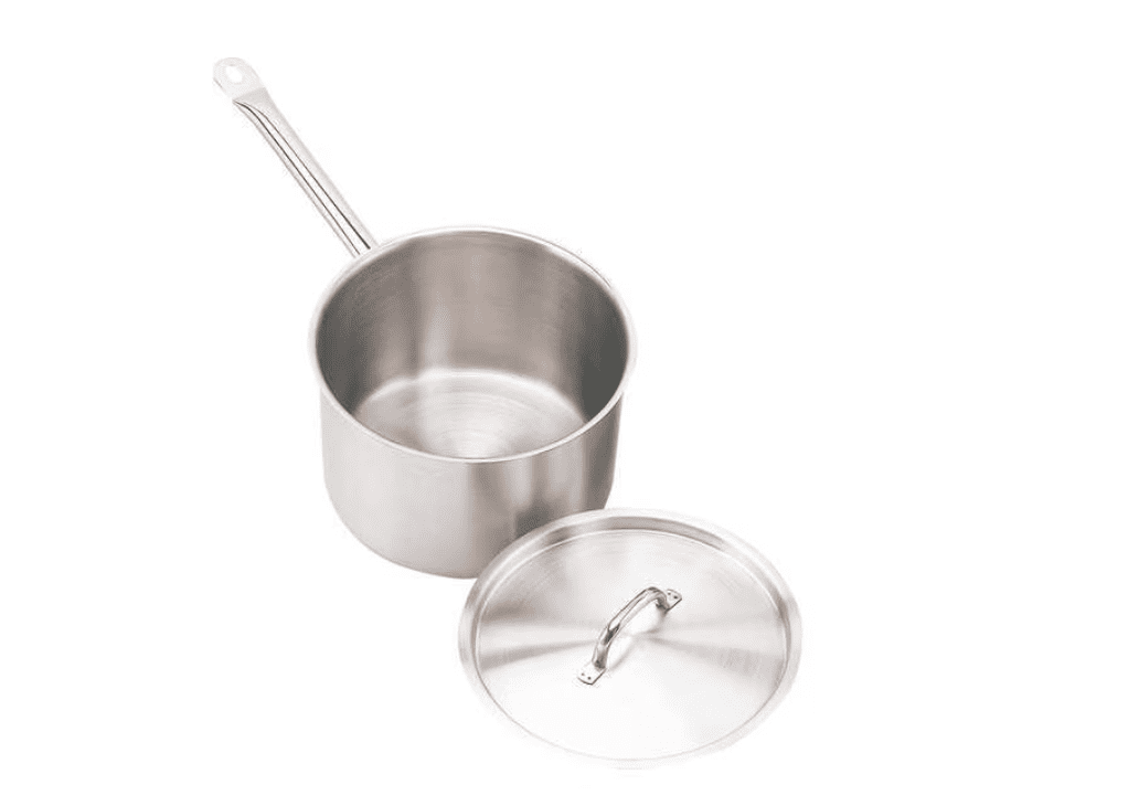 3.5 Quart Heavy Gauge Stainless Steel Sauce Pan with Lid