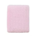 thumbnail image 1 of CREVENT 30''X40'' Cozy Fluffy Warm Fleece Infant Blanket for Girls & Boys Toddler Crib Cot Stroller - Wave Baby Pink, 1 of 6